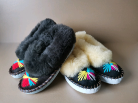 fluffy slider slippers tesco